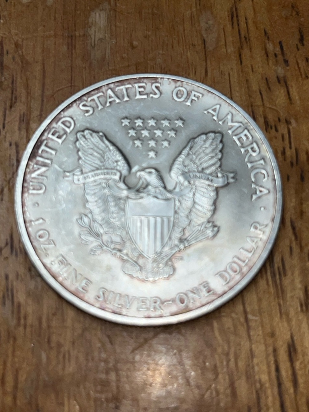 American Liberty Eagle Fine .999 Silver One Dollar Troy Oz.